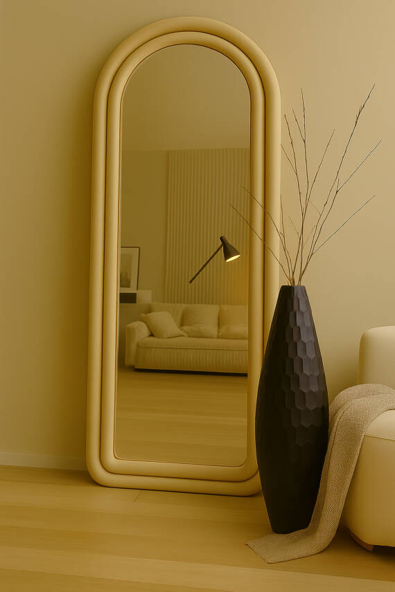 Vazo Siyah Renk XXL Boy 50cm Croco Seramik Modern Şık Uzun Vazo Crocosiyah777, one size - 5